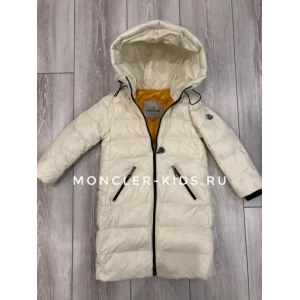 Детское пальто Монклер белое